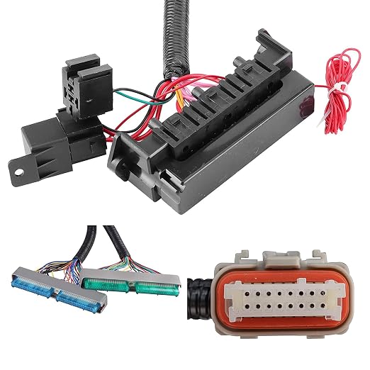 Standalone Wiring Harness, Fit for 97-04 GM LS1 Vortec Engine 4.8 5.3 6.0 L | 4L60E DBW, Green/Blue PCM, LS Swap Engine Harness, Stand Alone Wire Harness, Drive by Wire Throttle Body