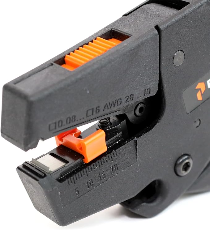 STRIPAX PRO 6 Automatic Wire Stripper Tool, Premium Wire Cutter 28-10 AWG, THHN/THHW Insulation, Professional Grade