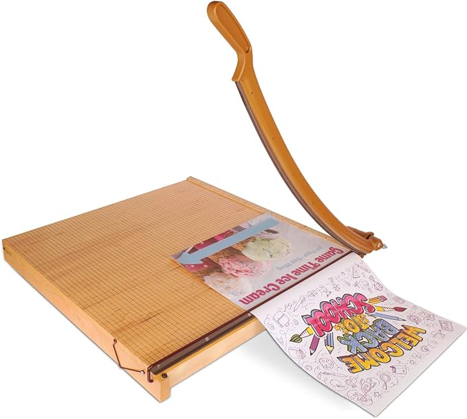 Swingline Paper Trimmer, Guillotine Paper Cutter, 30" Cut Length, 15 Sheet Capacity, ClassicCut Ingento, Maple (1172)