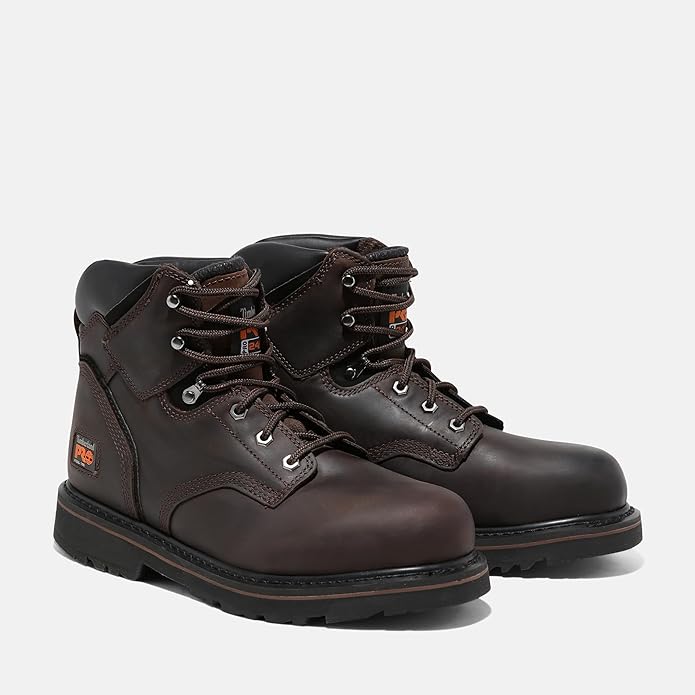 Timberland PRO Men's Pit Boss 6 Inch Steel Safety Toe Industrial Work Boot