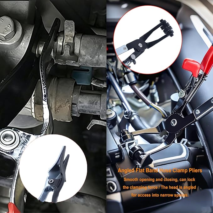 9PCS Hose Clamp Pliers Set,Hose Clamp tool kit