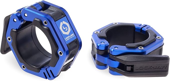 Lock-Jaw Flex Magnetic Barbell Collars/Clamps, 2"/50mm Olympic Bars