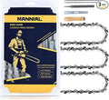 3 Pack 14 Inch Chainsaw Chain 3/8"LP .050" 52DL Fits Husqvarna X-Cut S93G