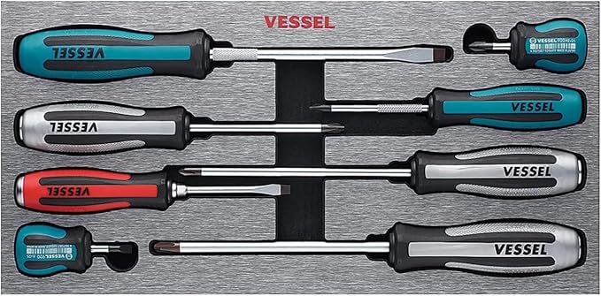 VESSEL MEGADORA IMPACTA Screwdriver (8 PCS SET)