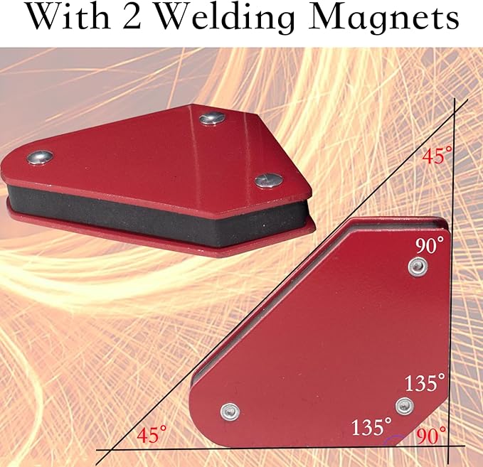 Welding Coupons With Welding Magnet. 42 PCS Welding Practice Kit For Beginners. Steel Plate Made Of 11 Gauge Premium Mild Steel. Welding Accessories Welding Kit Welding Supplies For MIG, TIG Stick