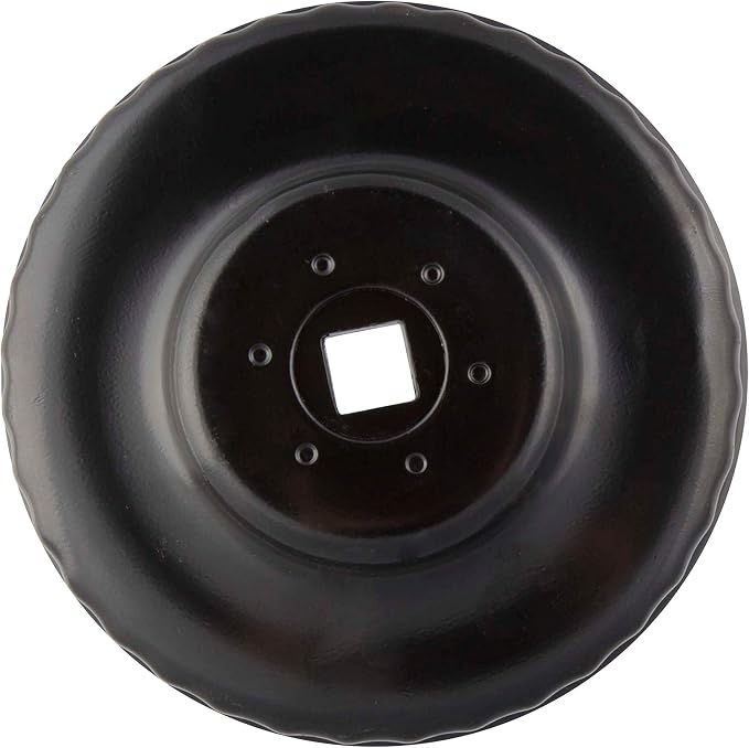 Steelman 93mm x 36 Flute Oil Filter Cap Wrench, 3/8-inch Drive, Low-Profile Design for Confined Space