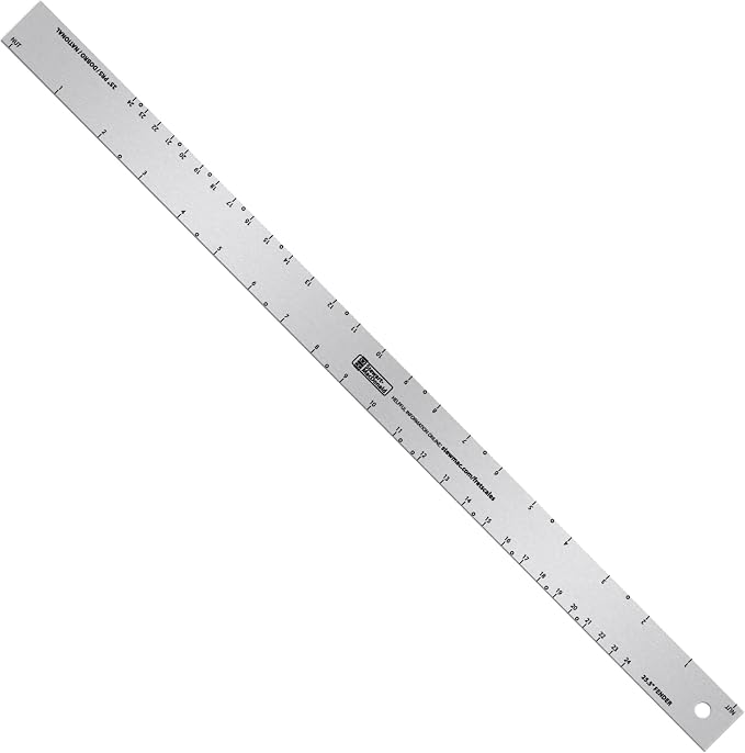 StewMac Fret Scale Rule, For Fender/PRS/Classical Guitars