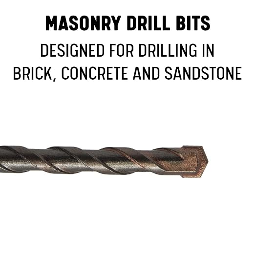 Drill America 1/4" X 4-1/4" PRO Series SDS-Plus Hammer Bit Drill Bit