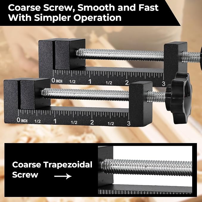 Upgraded Corner Clamp for Woodworking,90 Degree Corner Clamp Kit–4 Pack 5.5"x 5.5"Aluminum Alloy Right Angle Woodworking Tools,Corner Clamps Positioning Squares for Picture Frame,Box,Cabinets,Drawers