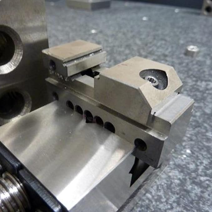 HFS(R) 1" Precision Grinding Screwless Mini Insert Vise Toolmaker Steel with .0002" Accuracy