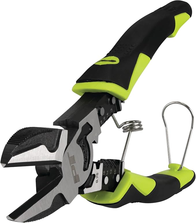 Performance Tool W86509 7-1/2 in. Multifunction Diagonal Pliers