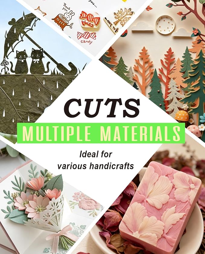 DIYSELF Craft Knife with 10 Extra #11 Blades, Precision Hobby Knife Set with Steel Ruler, Exacto Knife for Crafting, Polymer Clay, Pottery, Paper, Vinyl, Stencil & Model Making (Green)