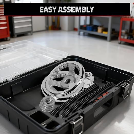 Mnoxo Vise Hardware Kit with Acme Threaded Rod System Precise Processing