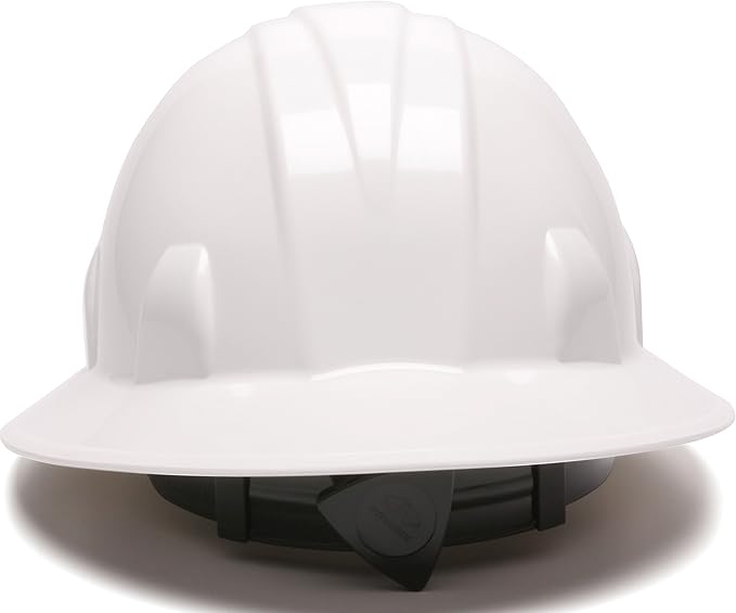 Pyramex Safety SL Series Full Brim Hard Hat 4-Point Ratchet Suspension