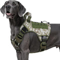 WINGOIN Tactical Dog Harness for Extra Large Dogs, No Pull Dog Harness | with Handle,Adjustable Reflective,Military K9 Style,Big Size Dog Vest,for German Shepherd,for Walking Training Hunting