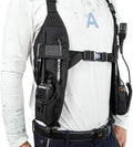 Radio Shoulder Harness Holster Chest Holder Universal Vest Rig for Police Firefighter Two Way Radio Search Rescue Essentials