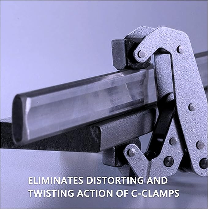 Cantilever No-Twist Deep Throat T-Handle Multi-Purpose Lever Clamp, CTC-1"
