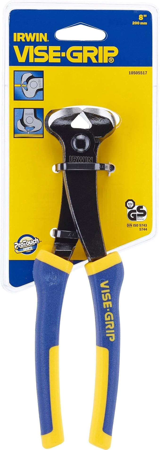 Irwin 10505517 Visegrip End Cutting Plier, 200mm
