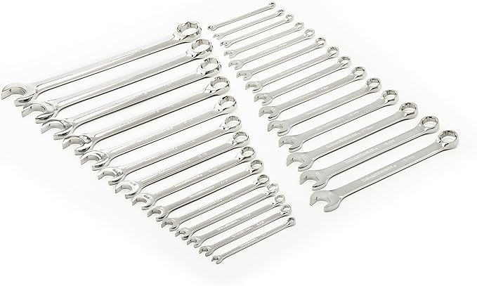 GEARWRENCH 28 Piece Combination Wrench Set, 6 Point, SAE & Metric, 81923 (Pack of 2)