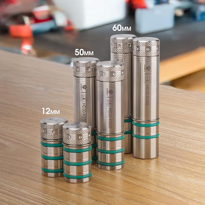 HONGDUI HD-12 Stainless Steel Bench Dogs,20mm Bench Dog for MFT Style Workbenches and DIY Projects,Woodworking Tool 2-Pack