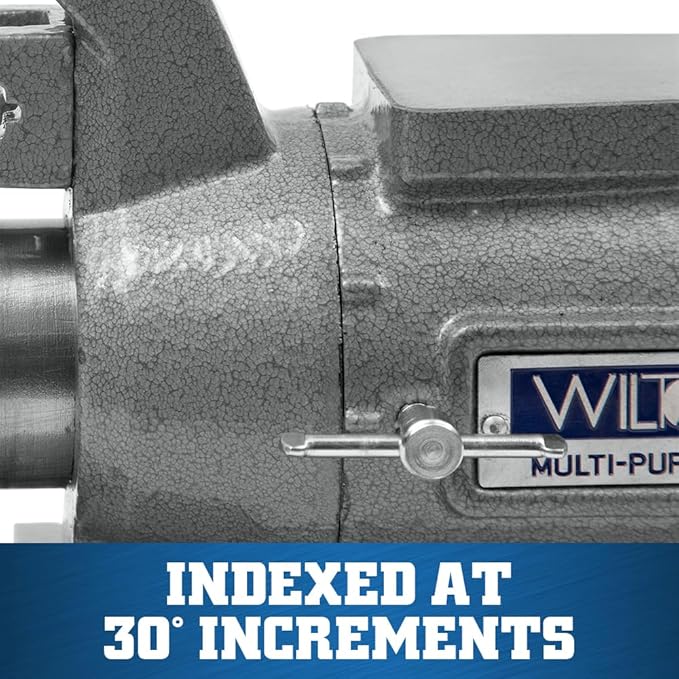 Wilton Multi-Purpose Bench Vise, 4-1/2" Width, 4-1/4" Max Jaw Opening, 2-1/4" Throat (Model 450P)