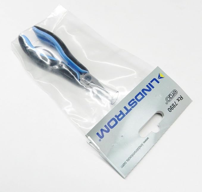 Lindstrom RX7890 Smooth Jaw Snipe Nose Plier, 158.5mm Length, 0.8mm Tip Width