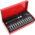 1/2" Hand Manual Reversible Impact Driver Set Extractor-12 PCS Impact Screwdriver S2 Steel Much More Durable Disengage Rusted Fasteners (1/4)