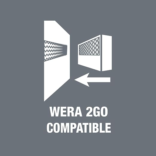 WERA 05004051001 8100 SB 11 Zyklop Imperial Metal Ratchet Set, 29 Piece, 3/8" Drive