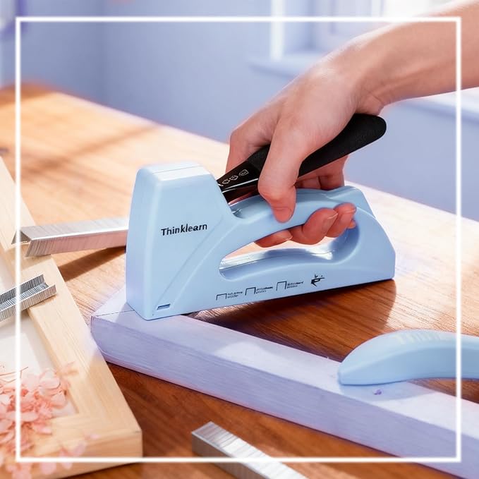 Light Duty Staple Gun for Wood, Upholstery Staple Gun for Classroom with 1600pcs JT21 Staples 1/4, 5/16, 3/8 inch and Staple Remover, Fabric Stapler Gun for Crafts, Bulletin Board Stapler for Teachers