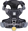Pawaii Dog Harness with Pet ID Tag, No Choke Dog Harness, Adjustable Soft Padded Pet Vest with Easy Control Handle