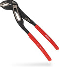 Wiha Classic Water Pump Pliers (26761) I Wapu Pliers 250 mm I Stretched Joint with Double Guide for Maximum Stability