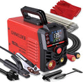 135A Mini Stick Welder 110V – Portable Arc Welder for Home DIY & Household Repairs, Weld 1/16″ to 1/8″ Steel, Easy Arc Start & Anti-Stick for Beginner, Includes Gloves & 20 Rods,4.4 lbs IGBT inverter
