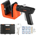 VEVOR Pocket Hole Jig Kit, 1/2", 3/4", 1-1/2" Adjustable, 360° Rotating Handle, Jig Pocket Hole System with 260 Screws, C-Clamp, Stop Collar, Drill Bit, Easy Clamping and Adjusting, for Woodworking