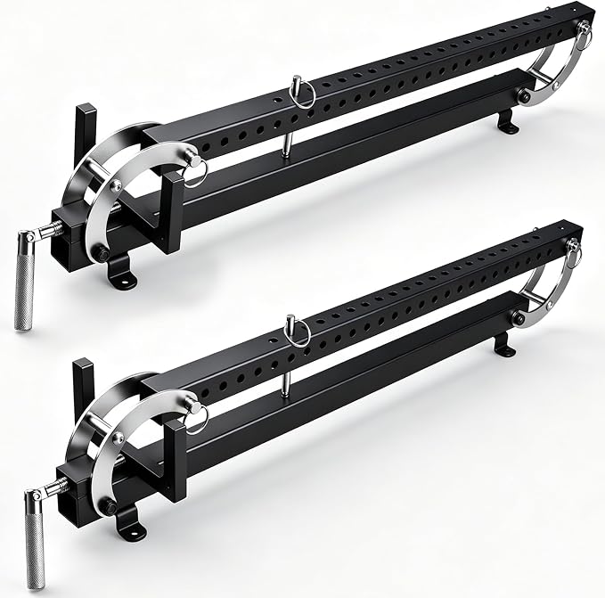 24 inch Panel Clamp 2 Pack, 4-Way Pressure Steel Parallel Clamp Woodworking with Adjustable Parallelogram Couplers,Precision Project Cutting Board Clamps for Gluing&Assembly of Board Cabinet,Tabletops