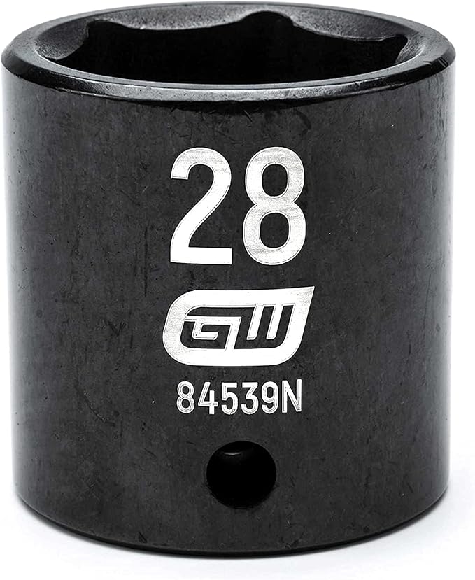 GEARWRENCH 25 Pc. 1/2" Drive 6 Pt. Impact Metric Socket Set, Standard - 84933N (Pack of 3)