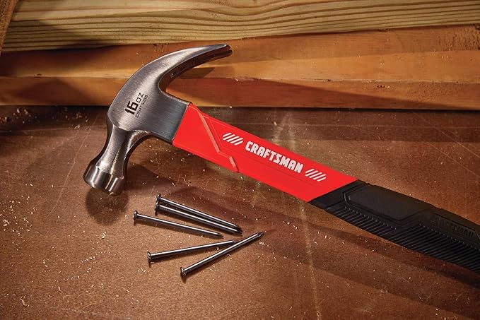 CRAFTSMAN Hammer, Fiberglass, 16 oz. (CMHT51398)