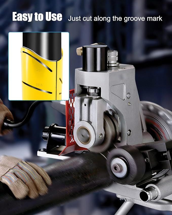 6PCS Magnetic Pipe Cutting Guide Kit Pipe Marking Tool for 45°, 90°, 22.5° and Saddle Cuts Includes Sizes 1-5/8" 1-7/8" 2-3/8" 2-7/8" 3-1/2" 4-1/2"