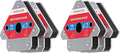 YESWELDER 75 LB Welding Magnet 2 Pieces of Magnetic Welding Holder 75 LBS Holding Power Welding Accessories (Pack of 2)