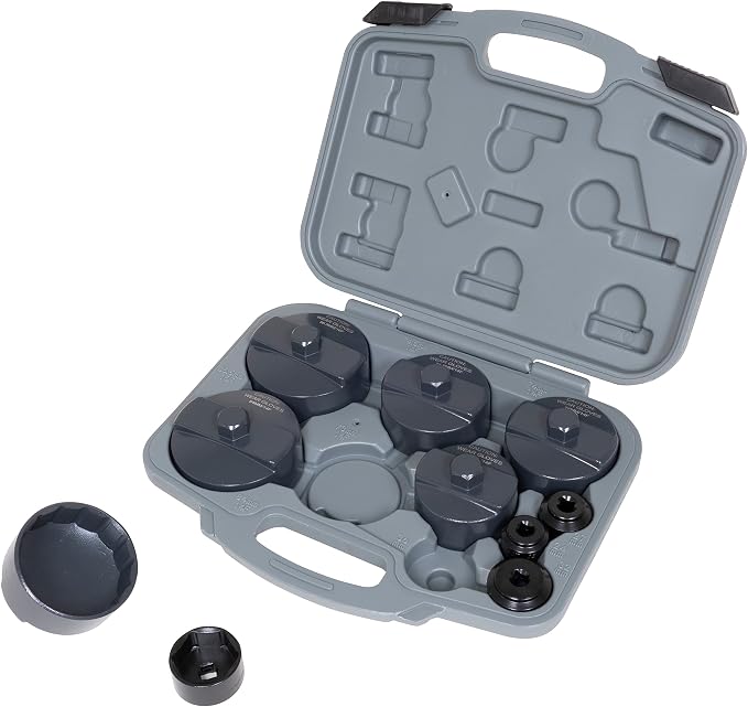 Lisle 62250 Filter Wrench & Socket Set, 10 pc.
