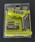 RYOBI USB Lithium Screwdriver KIT with 2.0 AH USB Lithium Battery and Charging Cable FVD50K