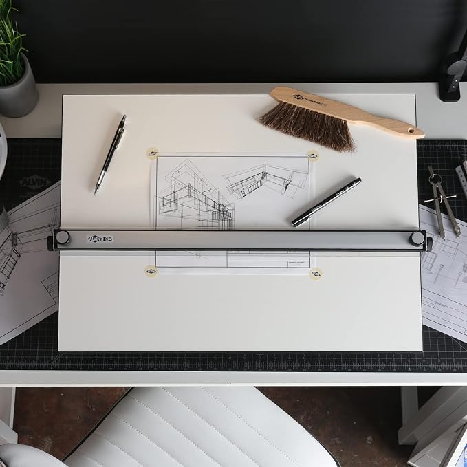 ALVIN Portable Drafting Board Size 23" x 31" Model PXB31 Easily Adjustable Drafting and Architecture Tool for Students and Professionals Drawing Board with Ergonomic Carrying Handle, 23 x 31 Inches