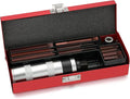 1/2" Hand Manual Reversible Impact Driver Set Extractor-12 PCS Impact Screwdriver S2 Steel Much More Durable Disengage Rusted Fasteners (Long Impact Screwdriver)