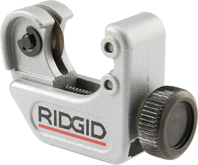 RIDGID 29963 Model 35S 1/4" to 1-3/8" Stainless Steel Tubing Cutter with X-CEL Knob, Silver