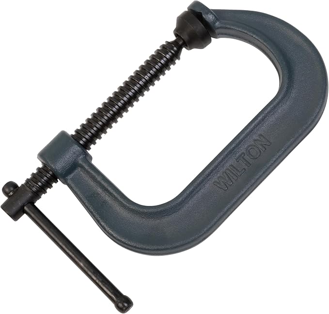 Wilton C-Clamp, 4-1/4" Opening, 3-1/4" Throat, 6200 Lbs. Clamping Force (Model 404)