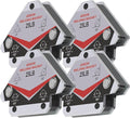 GUTIMORE 25LB Welding Magents, Pack of 4, Heavy Duty Angle Holding Magnet Holder