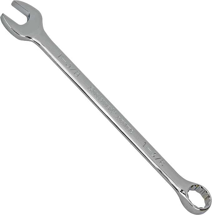 T46025 Combination Wrench, Chrome Finish, 1 3/8"