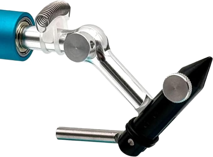 V2 Rotary Fly Tying Vise w/Travel Base, Teal Blue