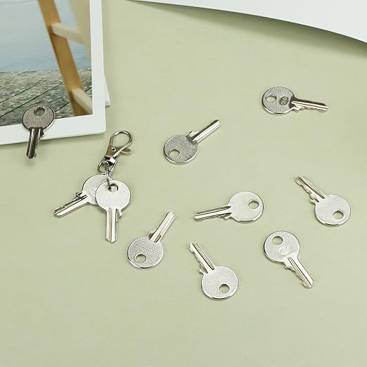 QWORK Equipment Replacement Key, 10 Pack Replacement Key Compatible with 5P8500