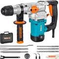 Berserker 1-1/8" SDS-Plus Rotary Hammer Drill for Concrete 26FA | 1050W 9 Amp 3 Functions 9.5 lb. Corded Electric Safety Clutch Rotomartillo for Masonry Cement Wall Drilling, Tile Removal