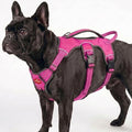 Tuff Pupper Escape Proof No Escape Dog Harness | 5 Point Adjustable Fit Harness for Dogs | Padded Dog Harnesses | Handle Dog Lift Harnesses